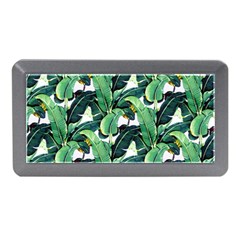 Tropical Banana Leaves Memory Card Reader (mini) by goljakoff