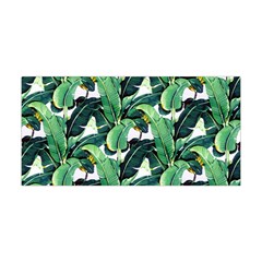 Tropical Banana Leaves Yoga Headband by goljakoff