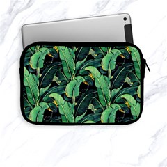 Night Tropical Banana Leaves Apple Ipad Mini Zipper Cases by goljakoff