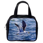 Seagull Flying Over Sea, Montevideo, Uruguay Classic Handbag (One Side) Front