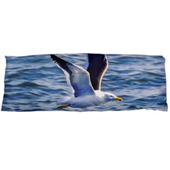 Seagull Flying Over Sea, Montevideo, Uruguay Body Pillow Case (dakimakura) by dflcprintsclothing