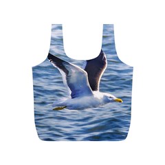 Seagull Flying Over Sea, Montevideo, Uruguay Full Print Recycle Bag (s) by dflcprintsclothing