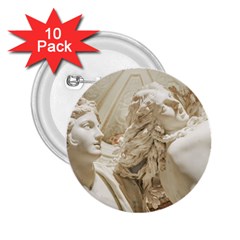 Apollo And Daphne Bernini Masterpiece, Italy 2 25  Buttons (10 Pack)  by dflcprintsclothing