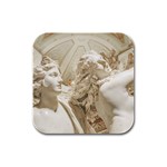 Apollo And Daphne Bernini Masterpiece, Italy Rubber Square Coaster (4 pack)  Front