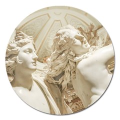 Apollo And Daphne Bernini Masterpiece, Italy Magnet 5  (round) by dflcprintsclothing