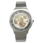 Apollo And Daphne Bernini Masterpiece, Italy Stainless Steel Watch Front