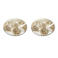 Apollo And Daphne Bernini Masterpiece, Italy Cufflinks (oval) by dflcprintsclothing