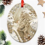 Apollo And Daphne Bernini Masterpiece, Italy Ornament (Oval Filigree) Front