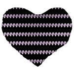 Halloween Large 19  Premium Heart Shape Cushions Front