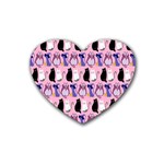 Halloween Heart Coaster (4 pack)  Front