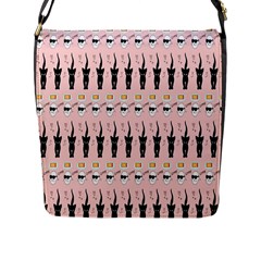 Halloween Flap Closure Messenger Bag (l) by Sparkle