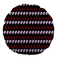 Halloween Large 18  Premium Round Cushions by Sparkle