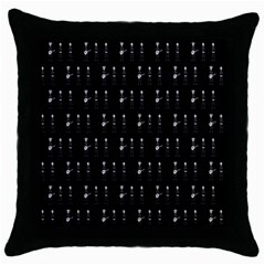 Halloween Throw Pillow Case (black) by Sparkle