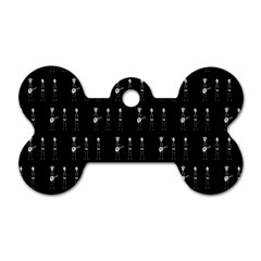 Halloween Dog Tag Bone (one Side) by Sparkle