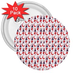 Halloween 3  Buttons (10 Pack)  by Sparkle