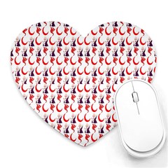 Halloween Heart Mousepads by Sparkle