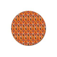 Halloween Magnet 3  (round) by Sparkle