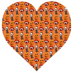 Halloween Wooden Puzzle Heart by Sparkle