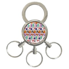 Halloween 3-ring Key Chain by Sparkle