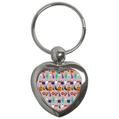 Halloween Key Chain (heart) by Sparkle