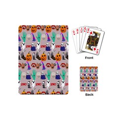 Halloween Playing Cards Single Design (mini) by Sparkle