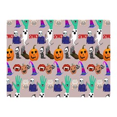 Halloween Double Sided Flano Blanket (mini)  by Sparkle