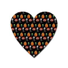 Halloween Heart Magnet by Sparkle