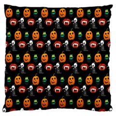 Halloween Large Cushion Case (one Side) by Sparkle