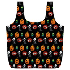 Halloween Full Print Recycle Bag (xl) by Sparkle