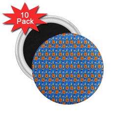 Halloween 2 25  Magnets (10 Pack)  by Sparkle