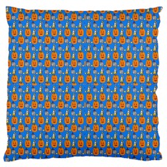 Halloween Large Cushion Case (one Side) by Sparkle