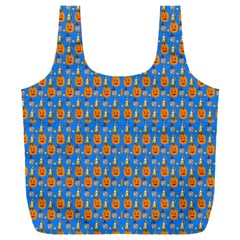 Halloween Full Print Recycle Bag (xxxl) by Sparkle