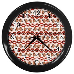 Halloween Wall Clock (black) by Sparkle