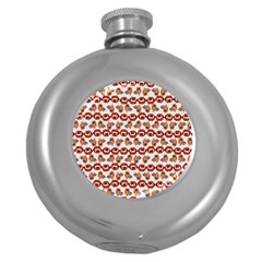 Halloween Round Hip Flask (5 Oz) by Sparkle