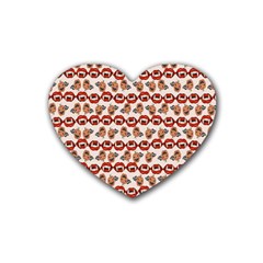 Halloween Heart Coaster (4 Pack)  by Sparkle