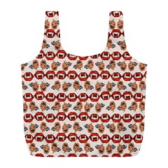 Halloween Full Print Recycle Bag (l) by Sparkle