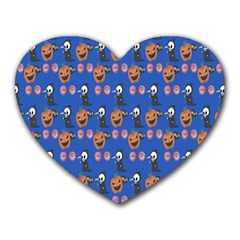 Halloween Heart Mousepads by Sparkle