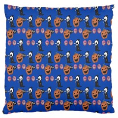 Halloween Large Cushion Case (one Side) by Sparkle