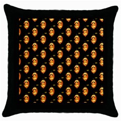 Halloween Throw Pillow Case (black) by Sparkle