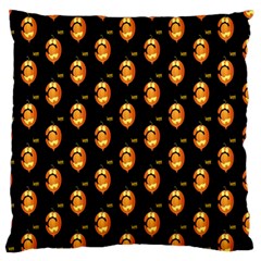 Halloween Large Flano Cushion Case (two Sides) by Sparkle