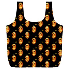 Halloween Full Print Recycle Bag (xxl) by Sparkle