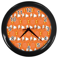 Halloween Wall Clock (black) by Sparkle