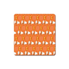 Halloween Square Magnet by Sparkle