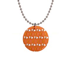 Halloween 1  Button Necklace by Sparkle