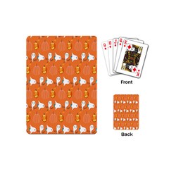 Halloween Playing Cards Single Design (mini) by Sparkle