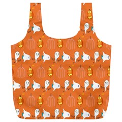 Halloween Full Print Recycle Bag (xl) by Sparkle