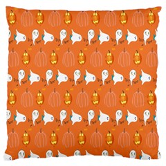 Halloween Large Cushion Case (one Side) by Sparkle