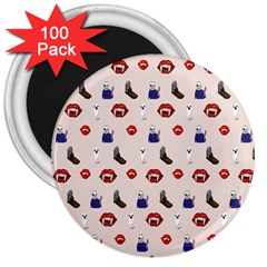 Halloween 3  Magnets (100 Pack) by Sparkle