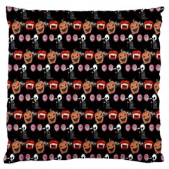 Halloween Large Flano Cushion Case (one Side) by Sparkle