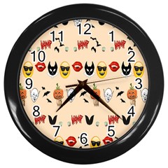 Halloween Wall Clock (black) by Sparkle